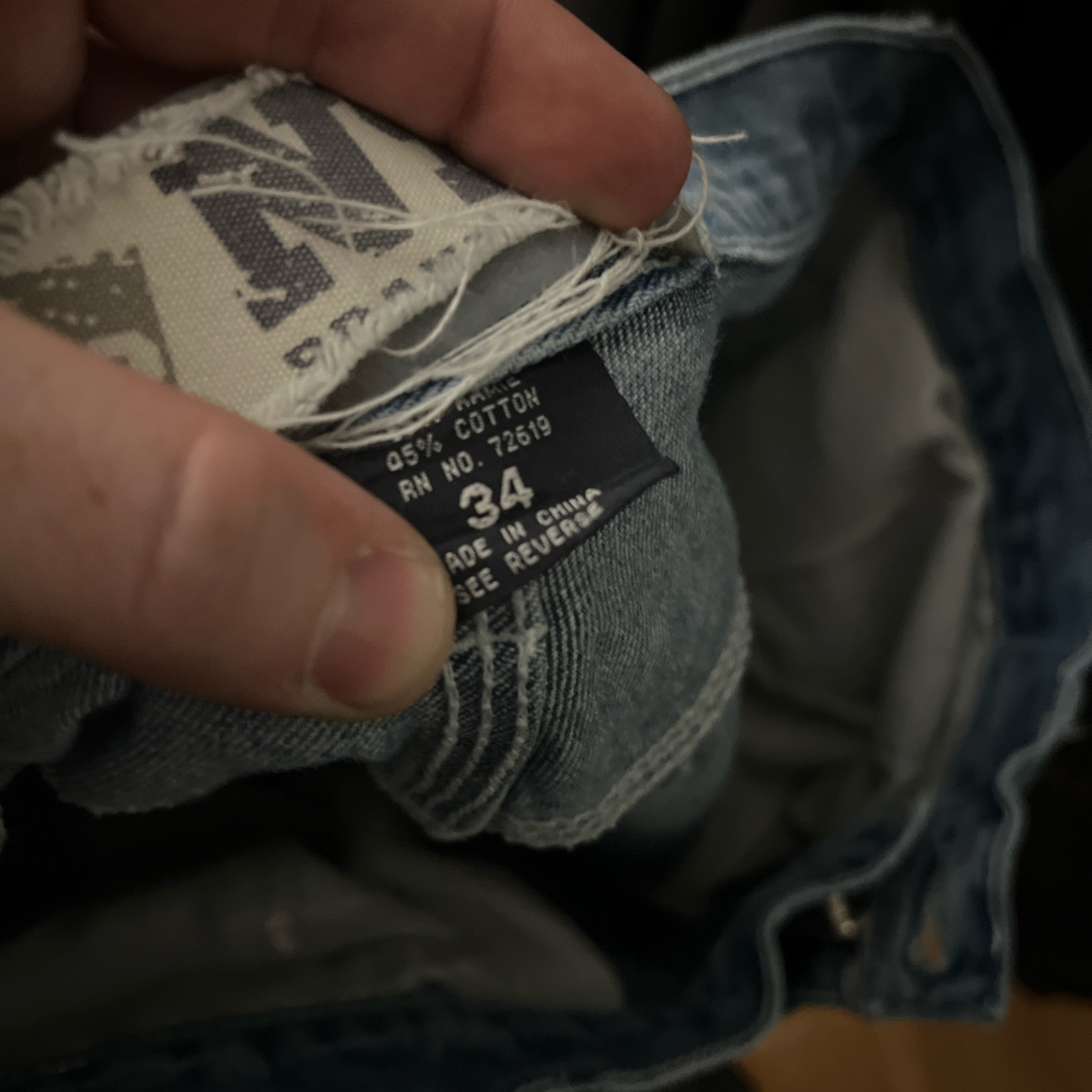 NYC DENIM Y2K Baggy Wide Leg Denim Shorts