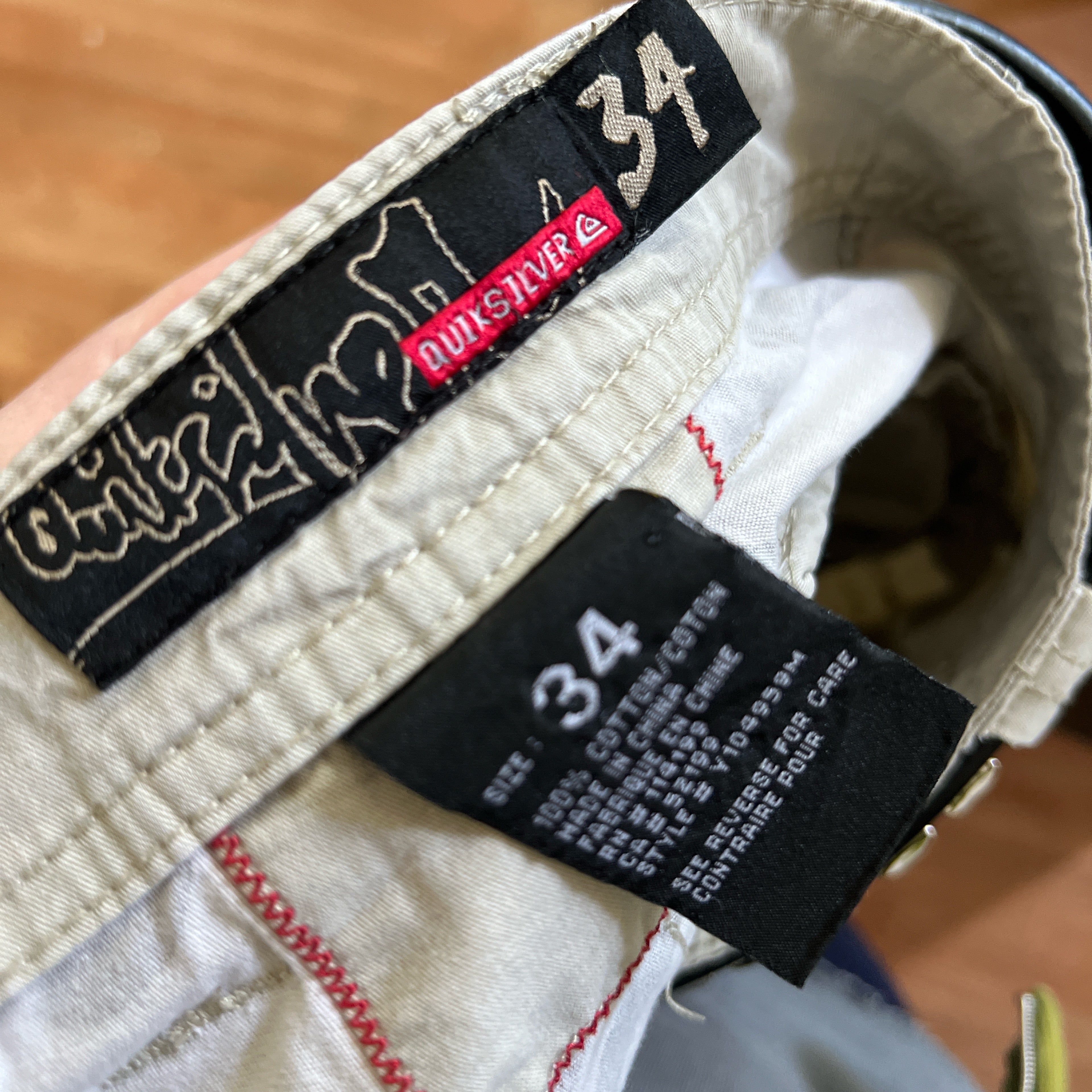 Quiksilver Y2K Baggy Camo Skater Shorts