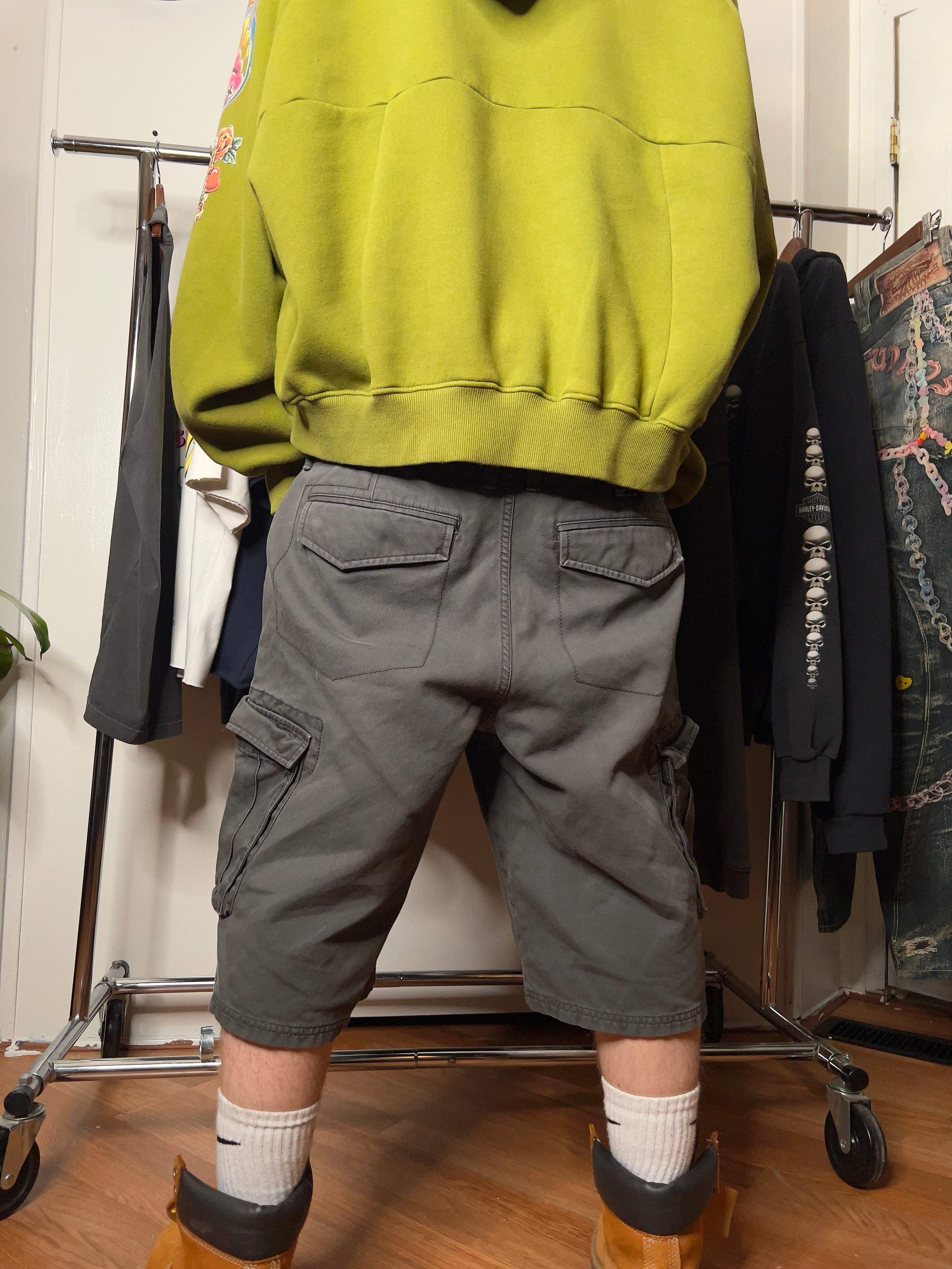Oakley Software Y2K Baggy Wide Leg Cargo Shorts