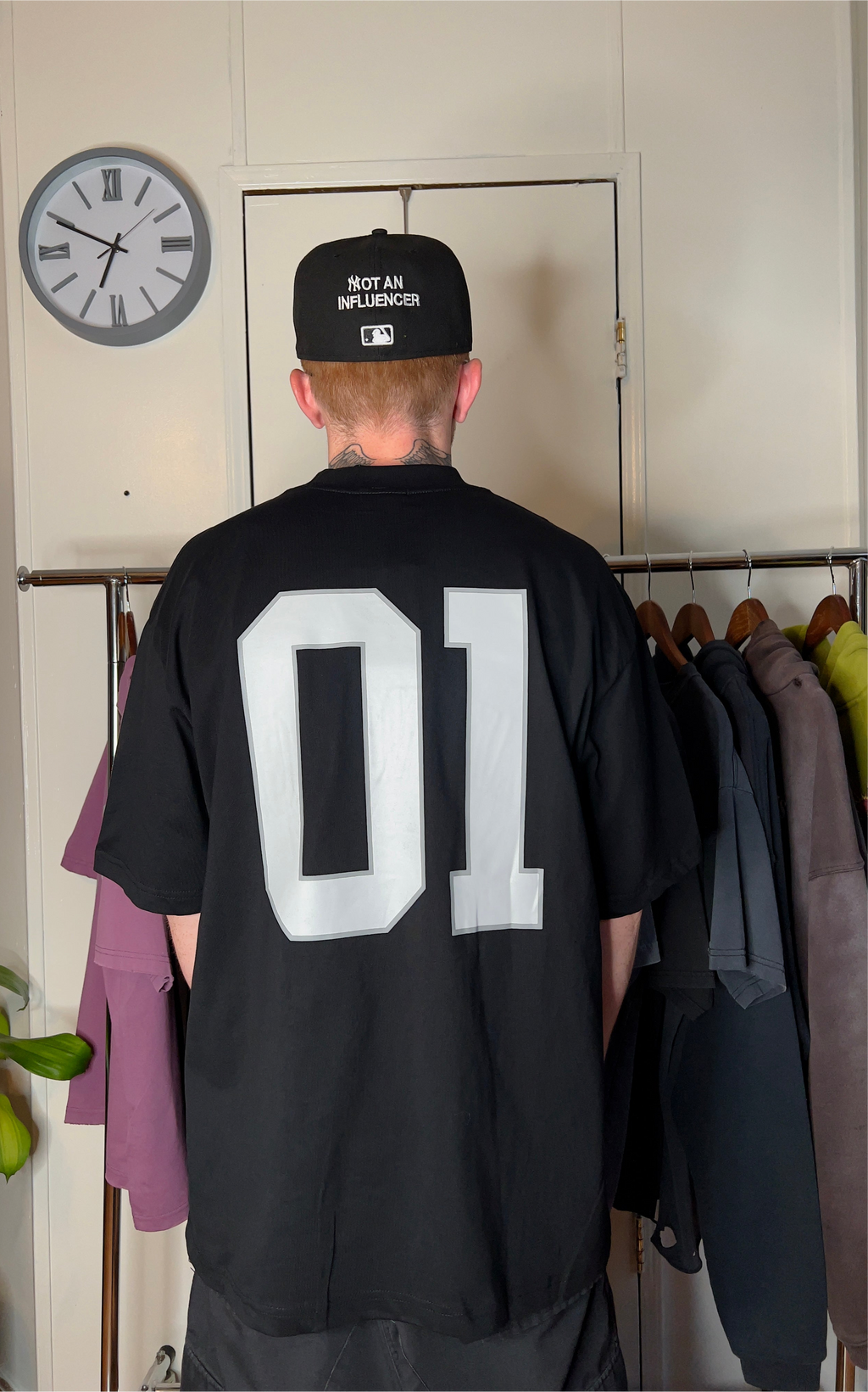 Balenciaga Black Basketball Jersey T-Shirt