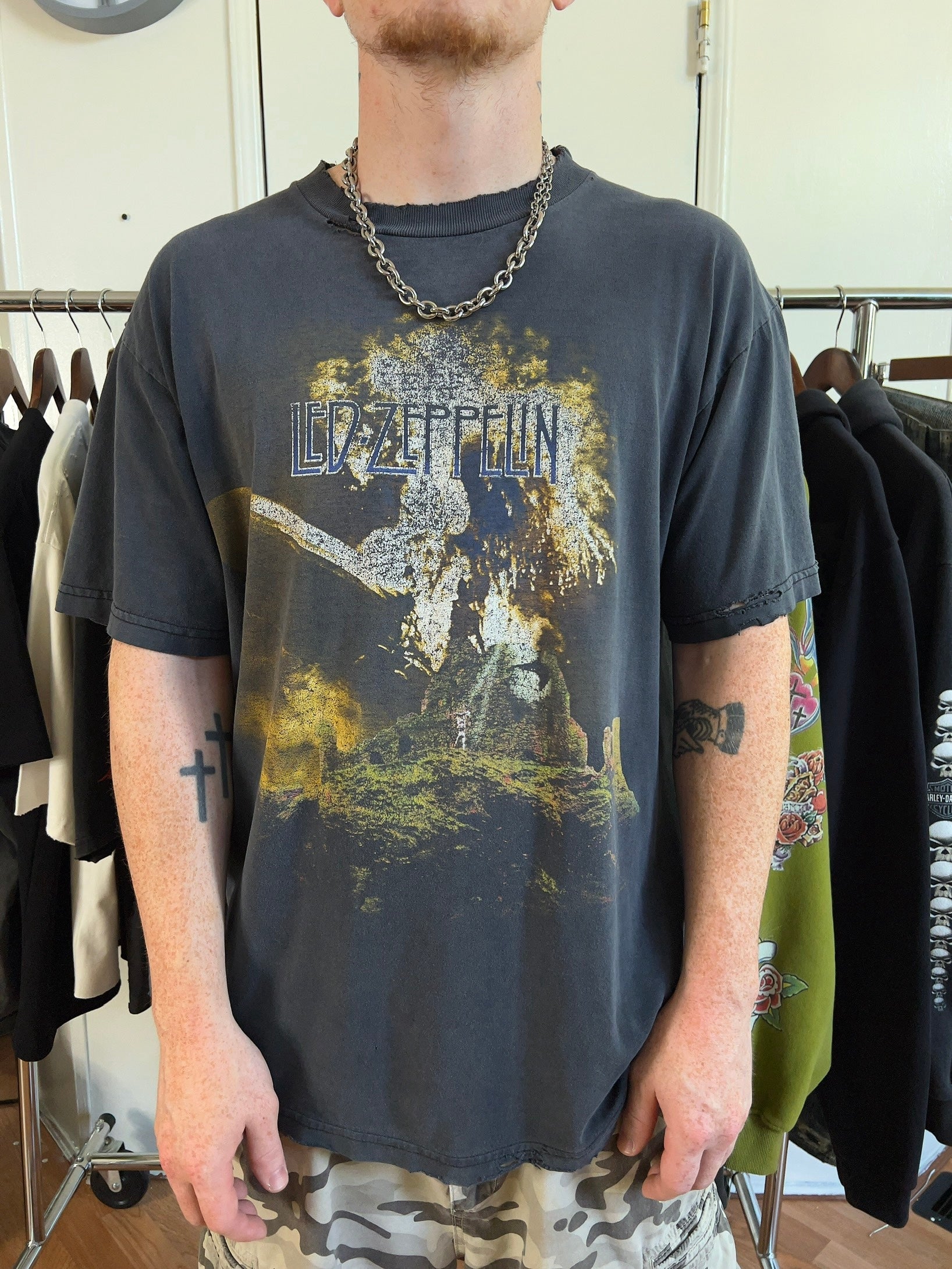 90’s Thrashed Led Zeppelin T-Shirt