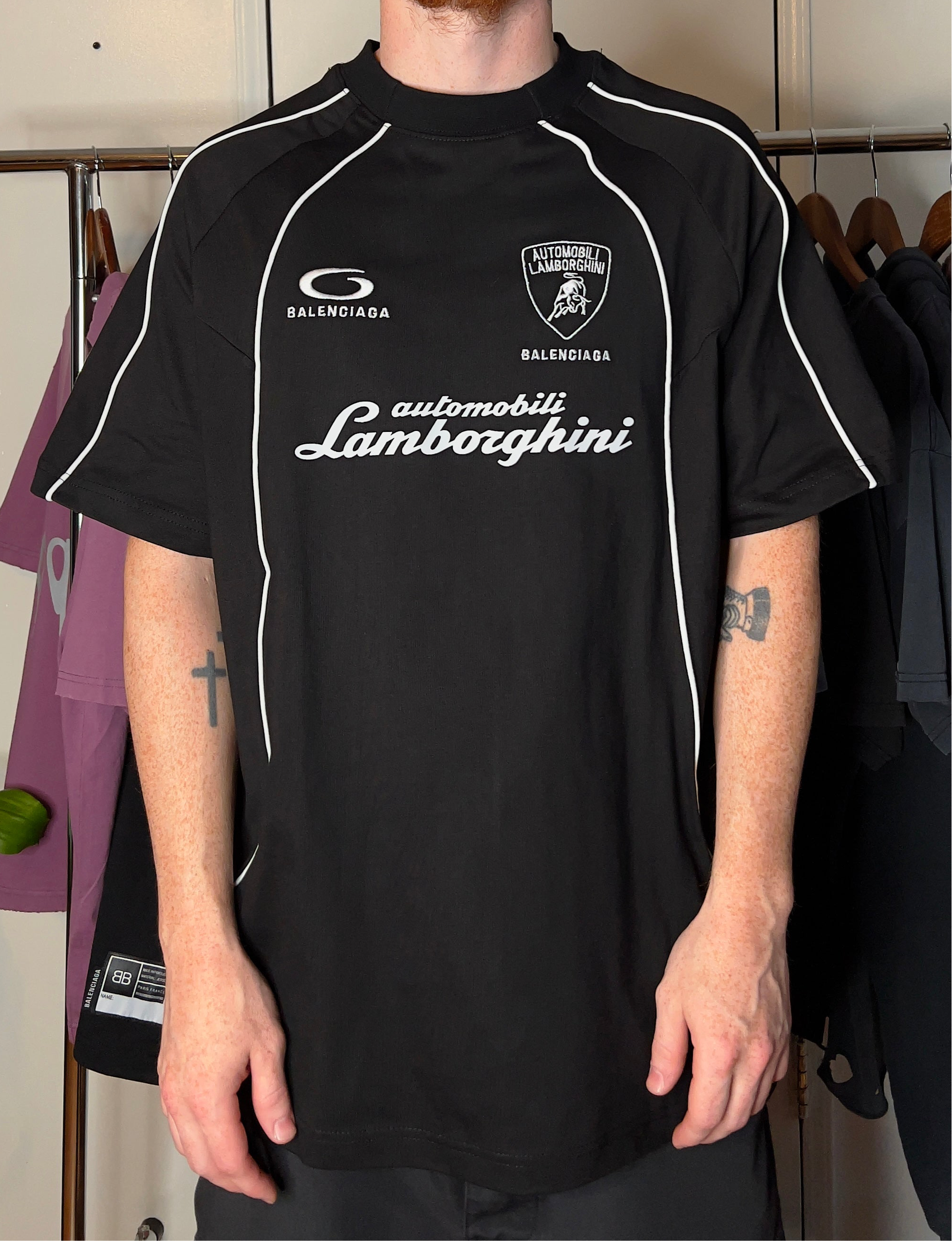 Balenciaga Automobili Lamborghini Soccer Jersey