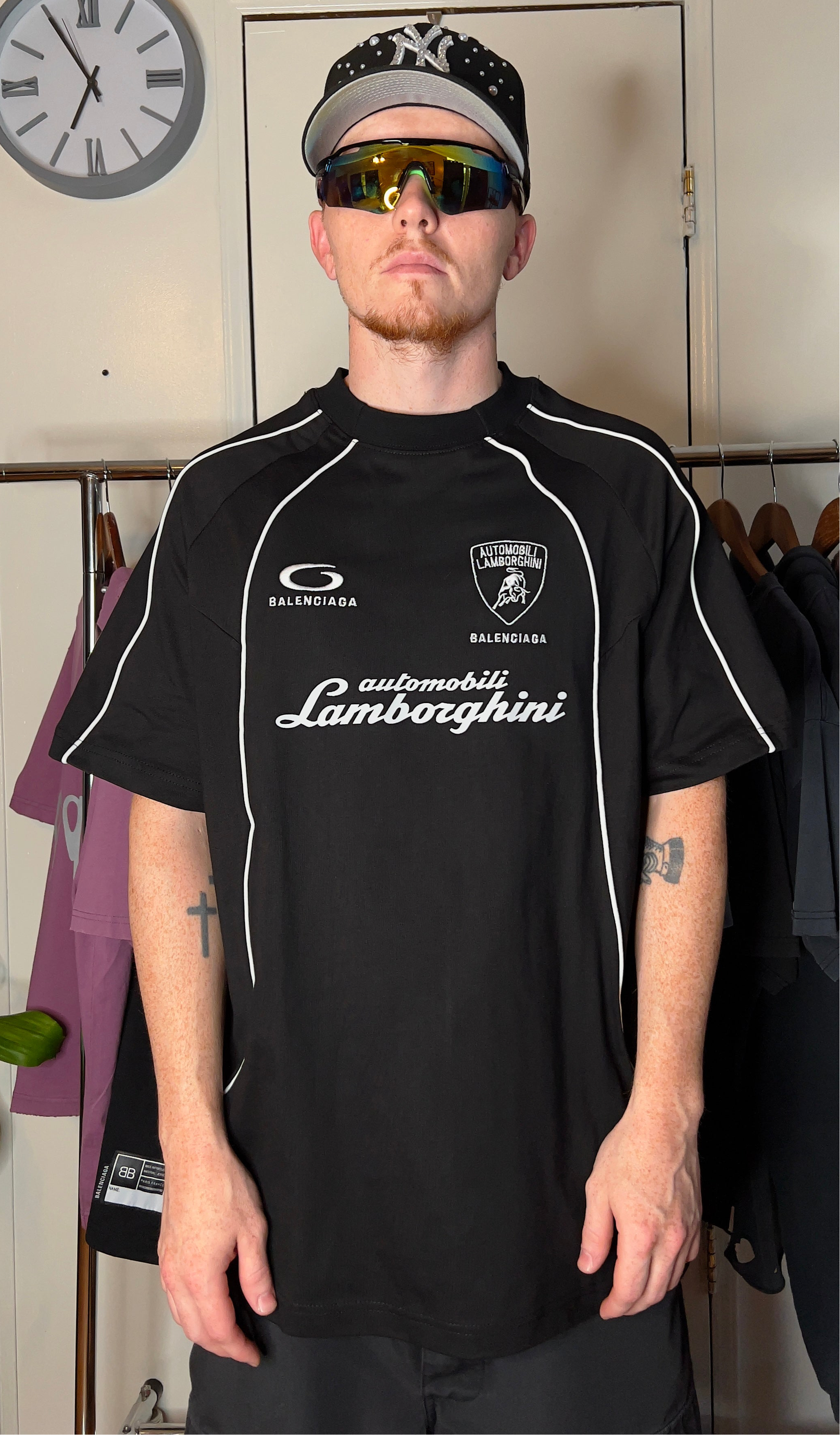 Balenciaga Automobili Lamborghini Soccer Jersey