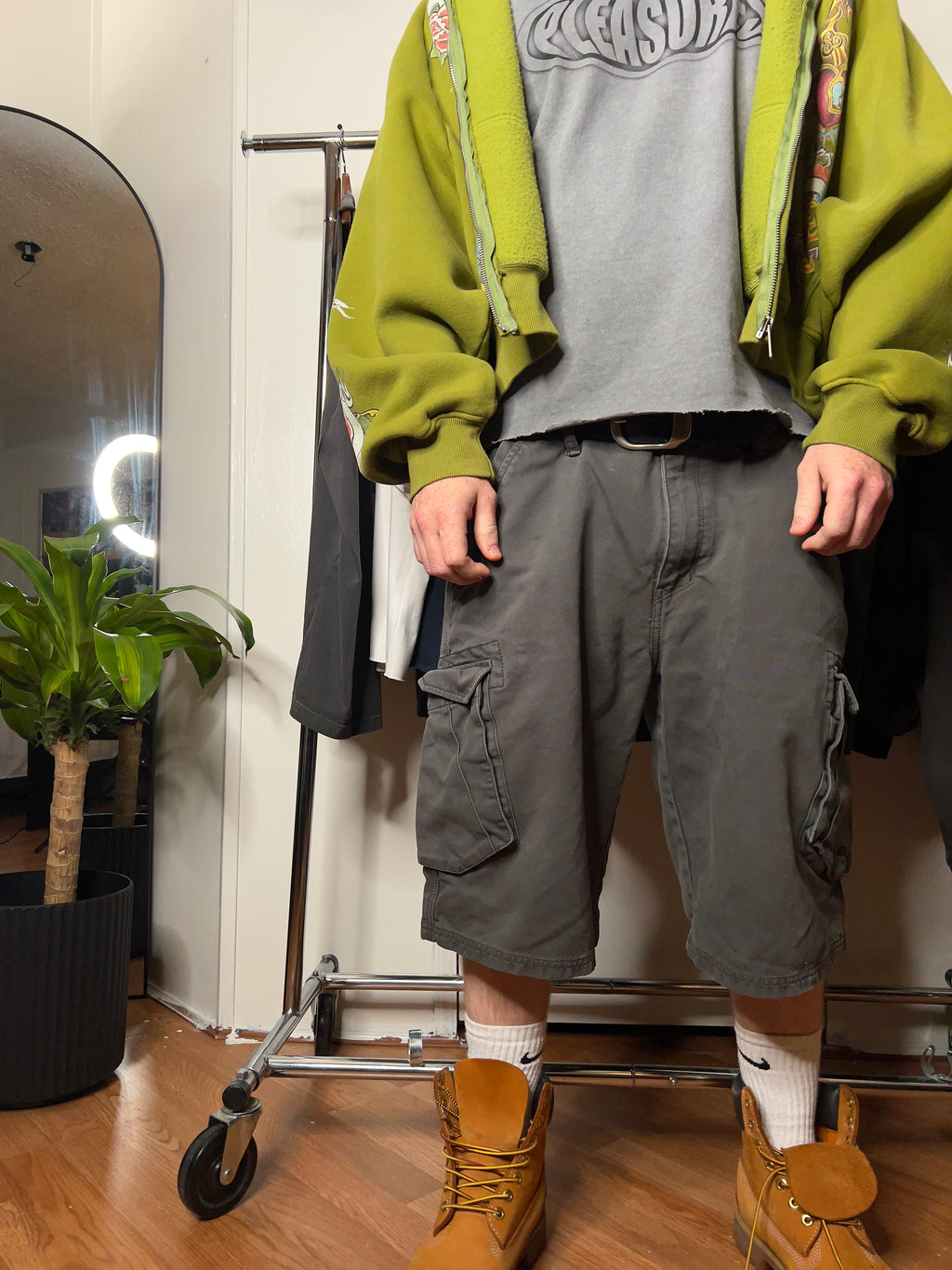 Oakley Software Y2K Baggy Wide Leg Cargo Shorts