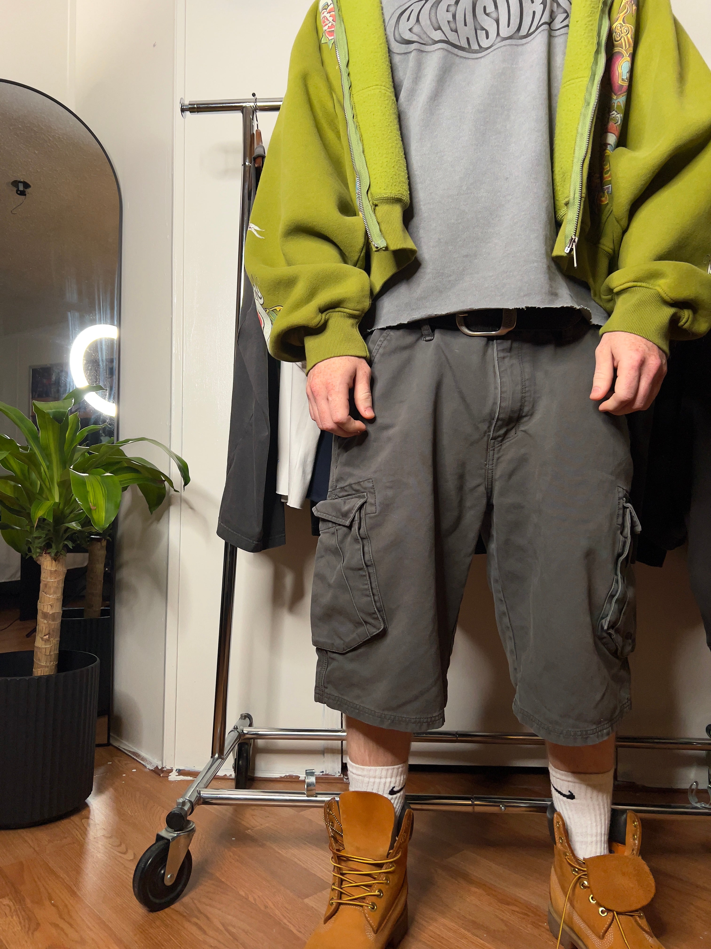 Oakley Software Y2K Baggy Wide Leg Cargo Shorts