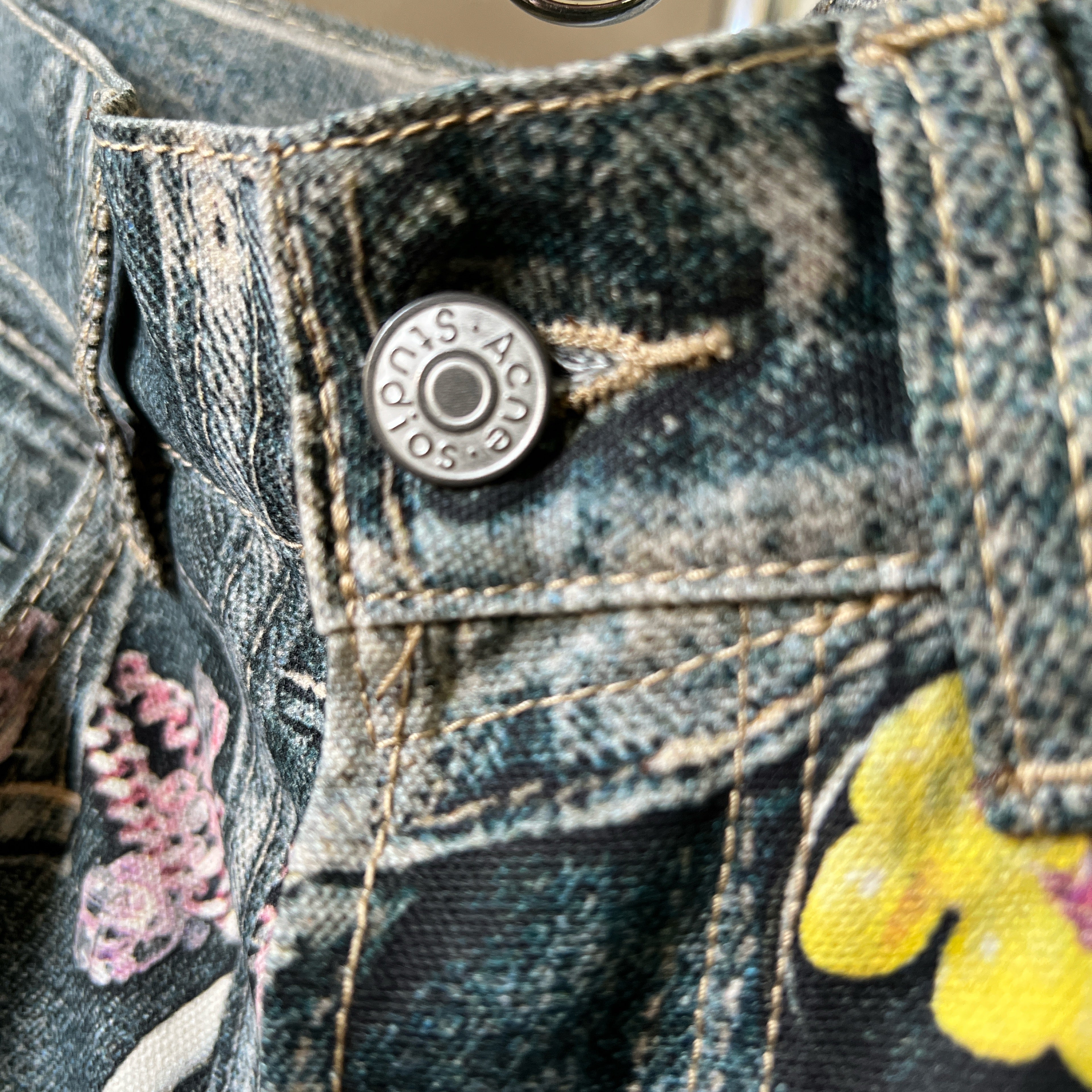 Acne Studios Candy Chain Baggy Jeans